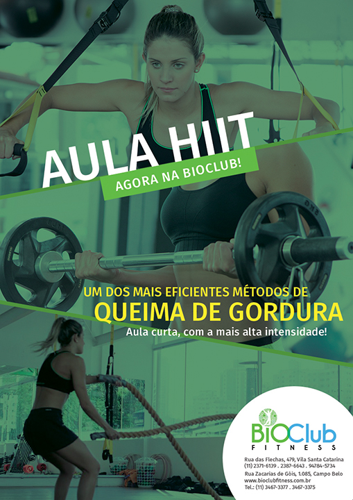 HIIT – Agora na BIOClub!