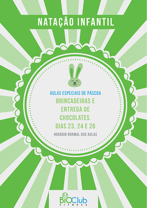 Natação Infantil – Especial Páscoa