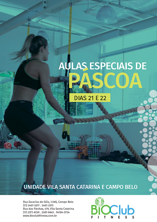 Aulas especiais de Páscoa!