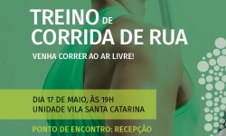 Treino de corrida de rua