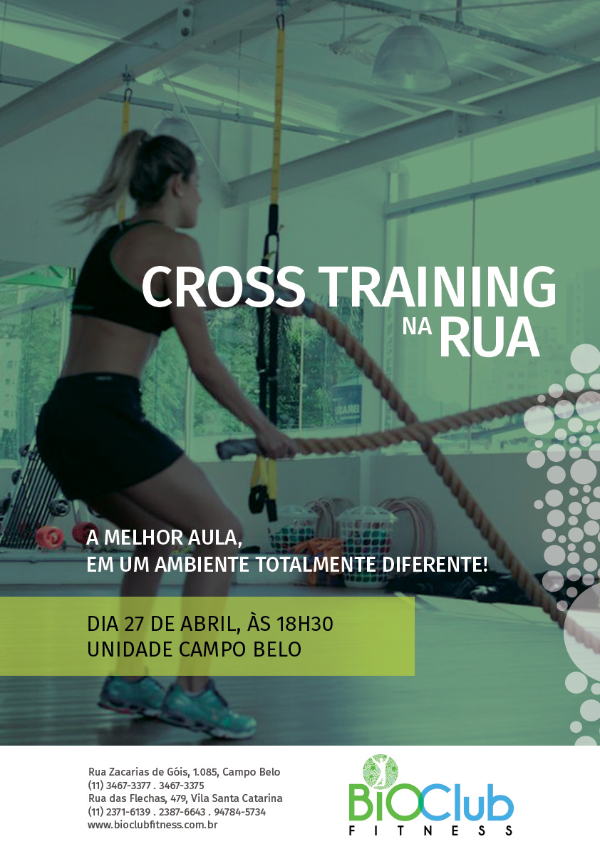 Cross Trainning na rua