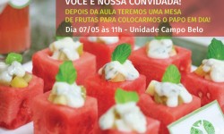 Especial Dia das Mães com mesa de frutas