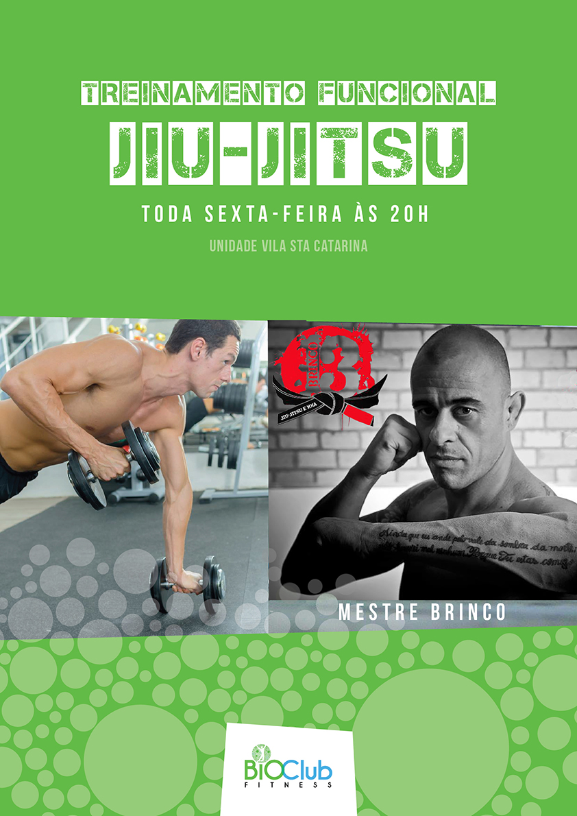 Treino funcional de jiu-jitsu