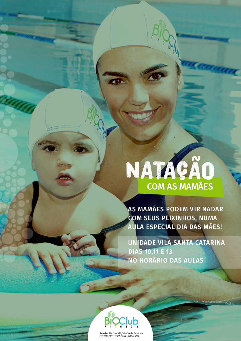 Natação com as mamães