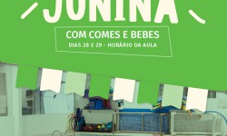 Hidro junina com comes e bebes