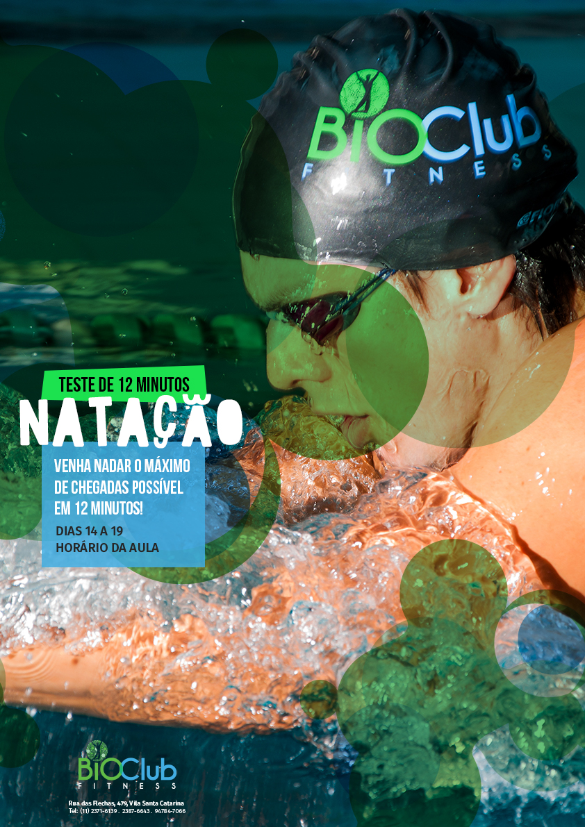 Teste 12 minutos natação